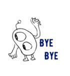 たくさんの…めだまMonster（個別スタンプ：7）
