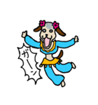 アニマル  ベリーダンススタンプ（個別スタンプ：7）