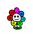 Happy Rainbow Flower 日常英語（個別スタンプ：13）