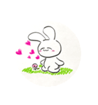 ぴょんぴょん100%（個別スタンプ：3）