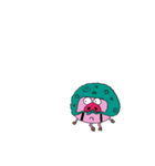 顔ブタファミリー（個別スタンプ：12）