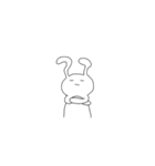 崩壊うさぎ？？（個別スタンプ：13）