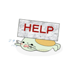 かめ吉 日常生活編（個別スタンプ：5）