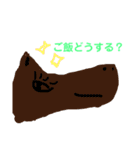 うま、ときどき、、ひつじ。（個別スタンプ：4）