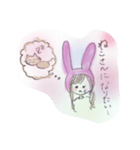 うさぎさんな女の子（個別スタンプ：6）