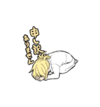 もじゃの愉快な仲間たち（個別スタンプ：9）