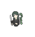 もじゃの愉快な仲間たち（個別スタンプ：24）