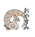 愛すべき爬虫類と両生類。日本語ver.（個別スタンプ：2）