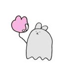 おばけうさぎとねずみくん（個別スタンプ：28）