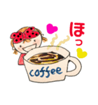 私、リボン大好き。元気な女の子。（個別スタンプ：2）