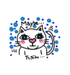 ぽっちゃり猫達の日常(3)（個別スタンプ：22）