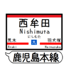 鹿児島本線2 駅名シンプル＆気軽＆いつでも（個別スタンプ：20）