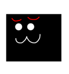 黒の子（個別スタンプ：3）