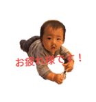 鳥と子供（個別スタンプ：1）