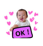 鳥と子供（個別スタンプ：3）