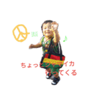 鳥と子供（個別スタンプ：13）