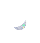 Moon face（個別スタンプ：8）
