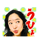 ナマステ・アンジャリ顔芸勝負（個別スタンプ：12）
