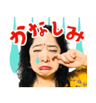 ナマステ・アンジャリ顔芸勝負（個別スタンプ：16）