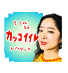 ナマステ・アンジャリ顔芸勝負（個別スタンプ：27）