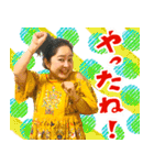 ナマステ・アンジャリ顔芸勝負（個別スタンプ：30）
