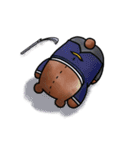 死神クマ（個別スタンプ：22）