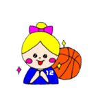 バスケットボール女の子【少年団保護者版】（個別スタンプ：17）