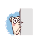 鋭い鼻がある牛II（個別スタンプ：13）