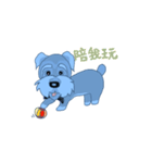 犬を散歩 - 幸運、に来たい1（個別スタンプ：13）