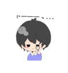 くろかみだんし（個別スタンプ：10）