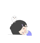 くろかみだんし（個別スタンプ：13）