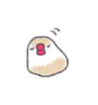 もちもち文鳥（個別スタンプ：2）