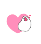 もちもち文鳥（個別スタンプ：38）