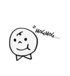ミスターまる。（個別スタンプ：5）