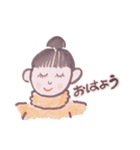 あっけちゃんスタンプ（個別スタンプ：3）