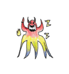 リトルモンスターの日常記事（個別スタンプ：7）