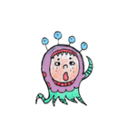 リトルモンスターの日常記事（個別スタンプ：35）