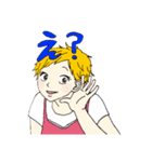 挨拶ガールズ（個別スタンプ：7）