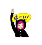 挨拶ガールズ（個別スタンプ：8）