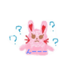 ほわほわうさぎぃのスタンプ②（個別スタンプ：8）
