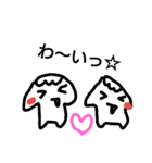 ゆるゆるはぁとまん（個別スタンプ：4）