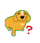愛犬【陸】＆【りゅう】のスタンプ（個別スタンプ：9）