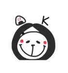 ぱんだおにぎり（個別スタンプ：3）