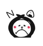 ぱんだおにぎり（個別スタンプ：4）