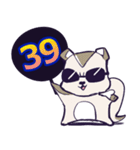 応援うちわアニマル（個別スタンプ：1）