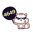 応援うちわアニマル（個別スタンプ：21）