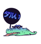 応援うちわアニマル（個別スタンプ：35）