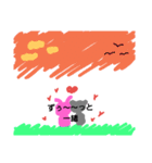 だぁぁい好きだよ（個別スタンプ：14）