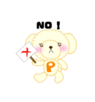 トイプーぽんちゃん（個別スタンプ：11）
