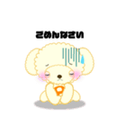 トイプーぽんちゃん（個別スタンプ：20）